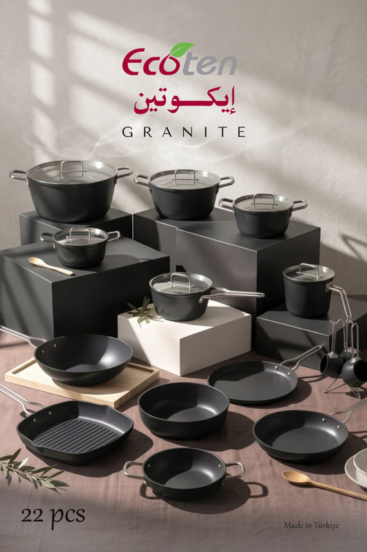 طقم حلل ايكوتن تيتانيوم