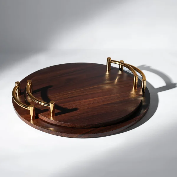 Wooden Tray Set