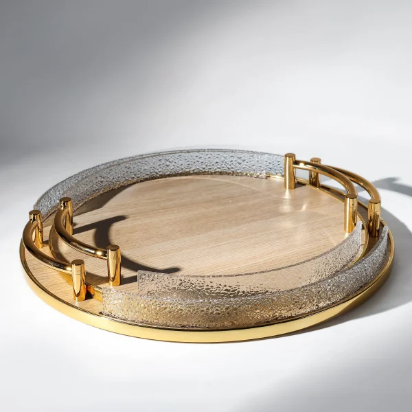 Wooden Tray Set
