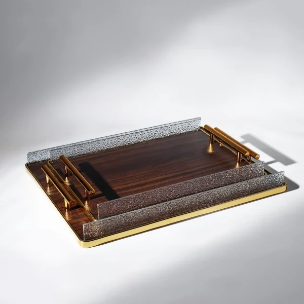 Wooden Tray Set