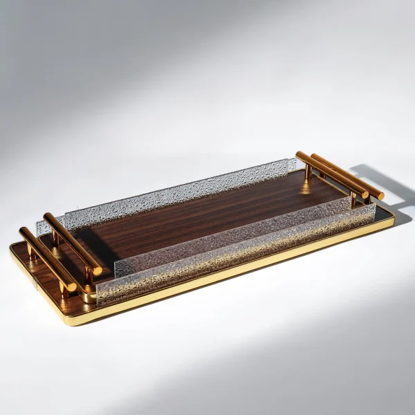 Wooden Tray Set